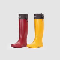 Wellington Boots Women's Tall Design with Adjustable Cuff | L&S - 1 - London-stylehouse.com