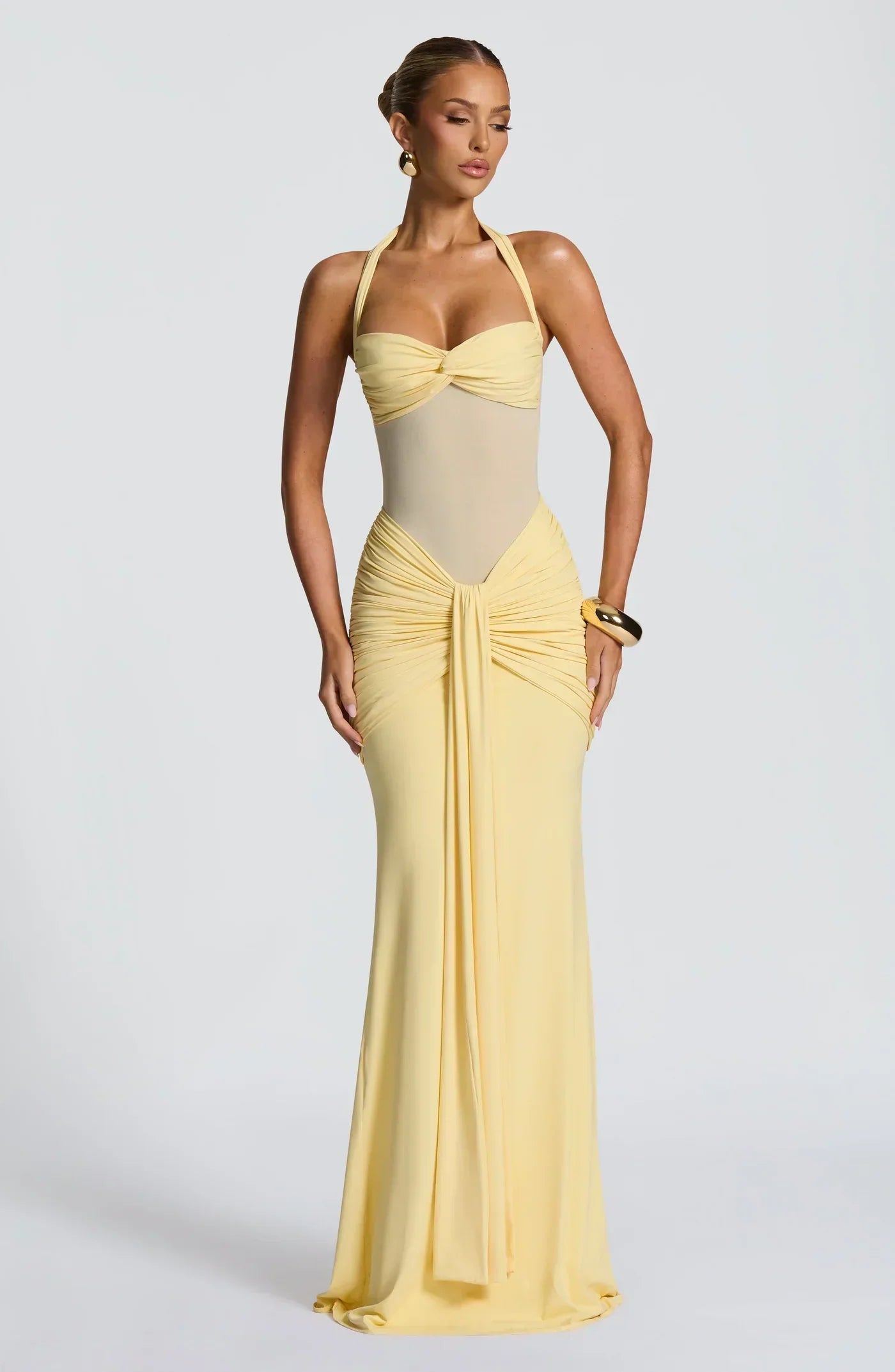 Carina – Elegant Hourglass Silhouette Dress –