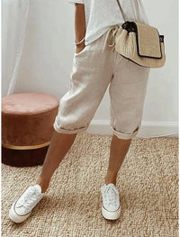 Inés – Elegant Linen Trousers for Women for Summer