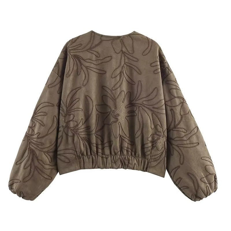 Elvira – Women Embroidered Casual Jacket - Image 8