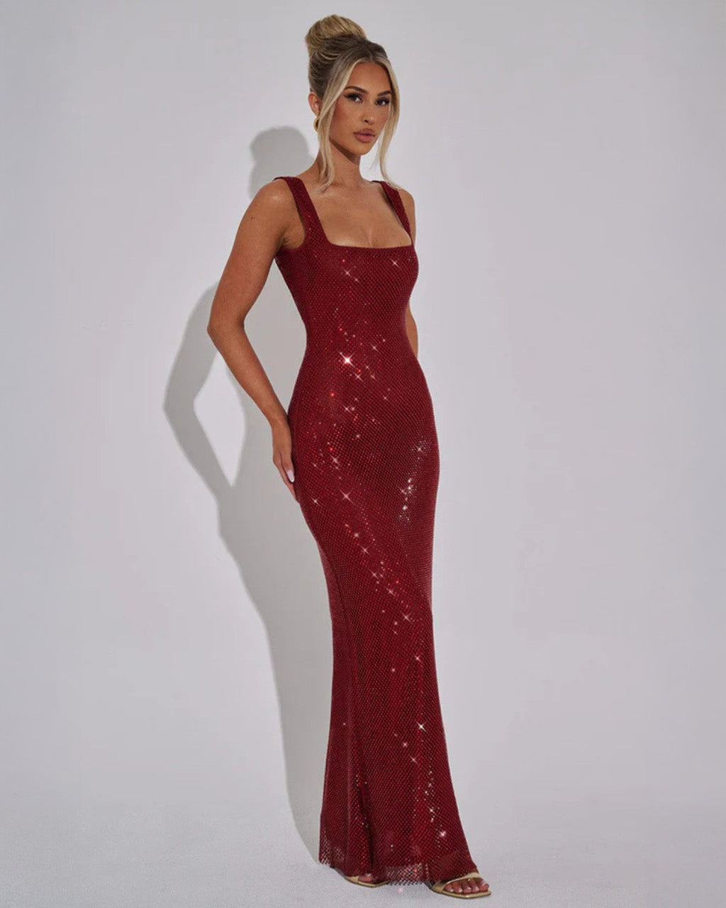 Isabella – Vestido de Noche Adornado