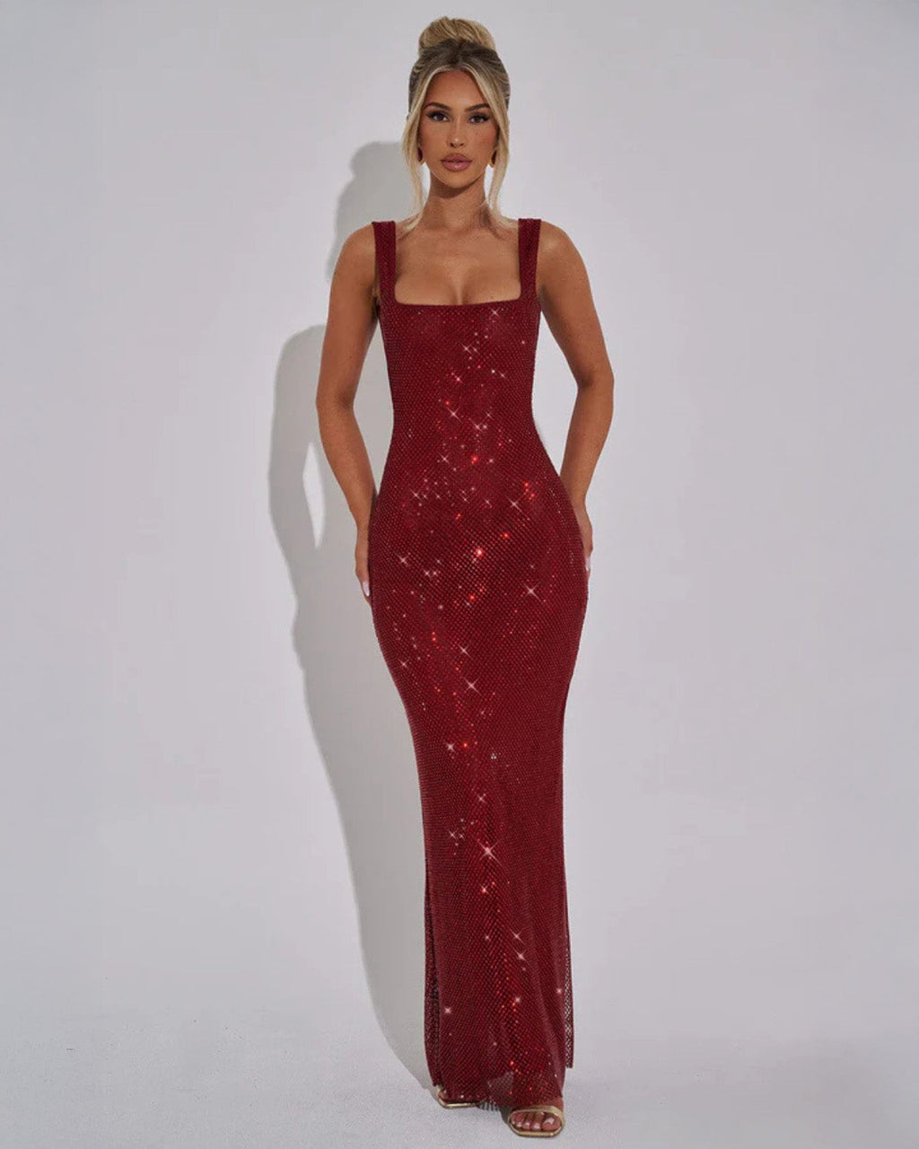 Isabella – Vestido de Noche Adornado