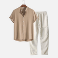 Elias – Men's Old Money Linen Summer Set - Image 3