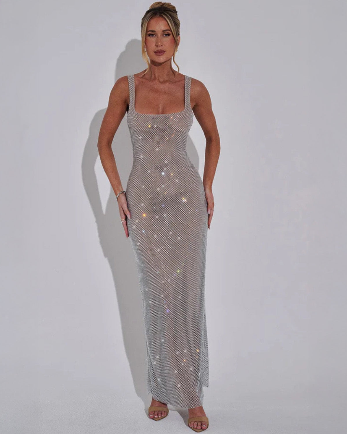 Isabella – Vestido de Noche Adornado