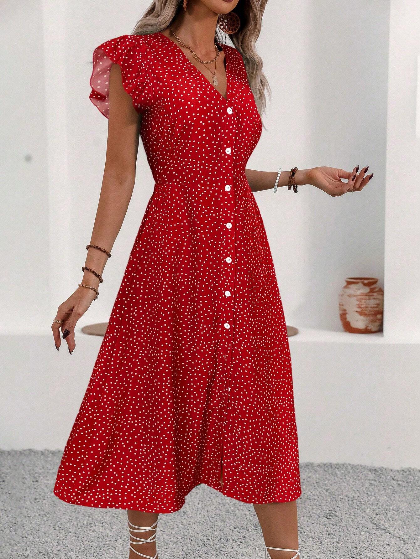 Sandra – Women Floral Print Midi Dress - Image 4