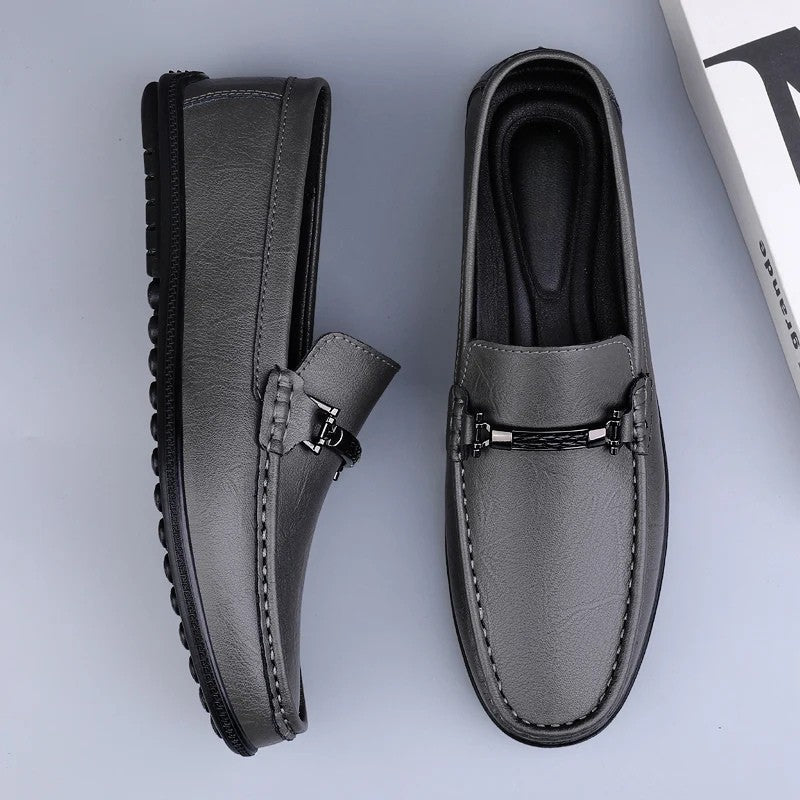 Harvey – Stylish Genuine Leather Loafers for Men - Image 13