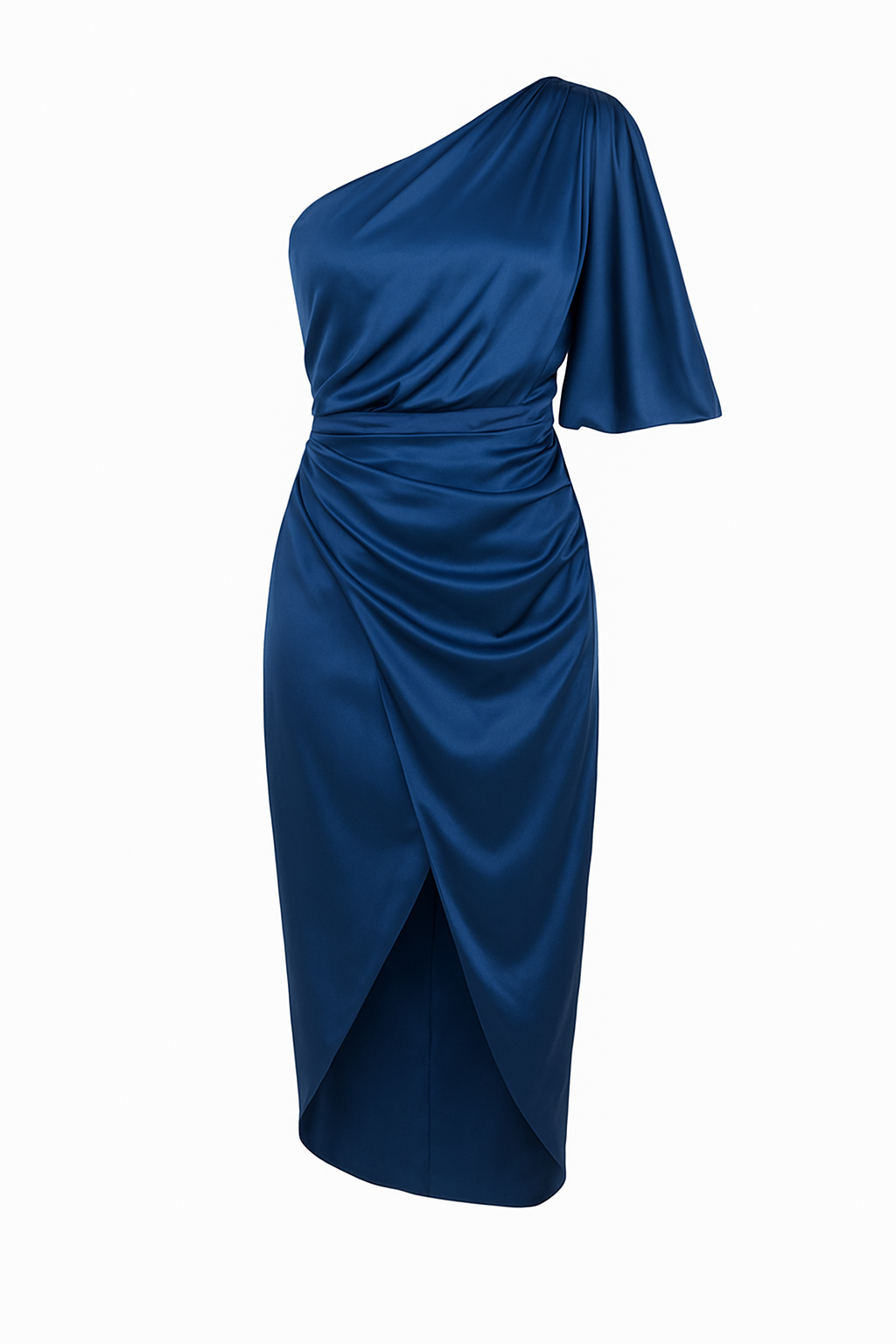 Antonia – Elegant One-Shoulder satin Dress for Women - Image 5