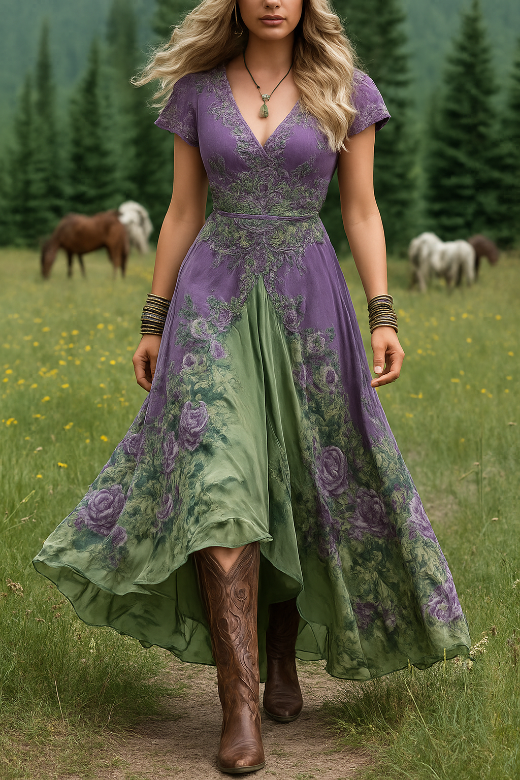 Emma – Elegant Boho Dress for Women - Image 1
