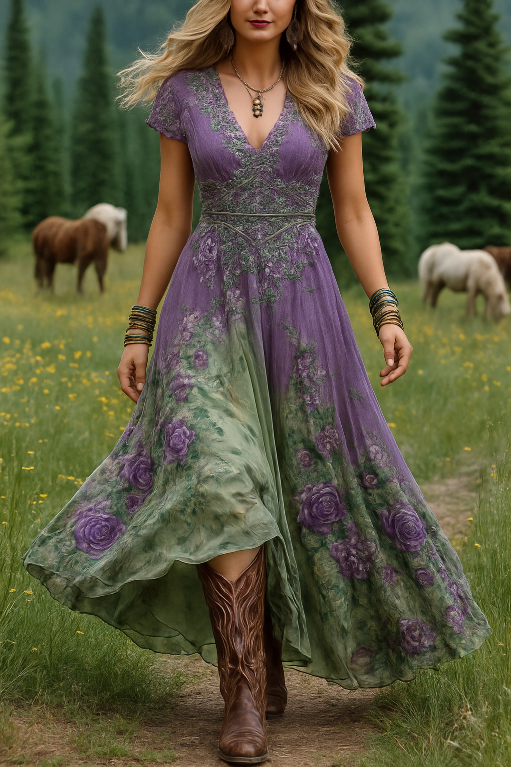 Emma – Elegant Boho Dress for Women - Image 2