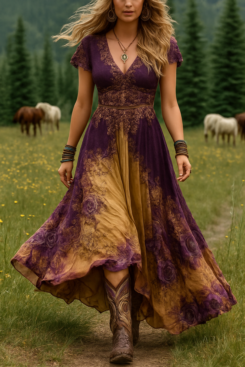 Emma – Elegant Boho Dress for Women - Image 3