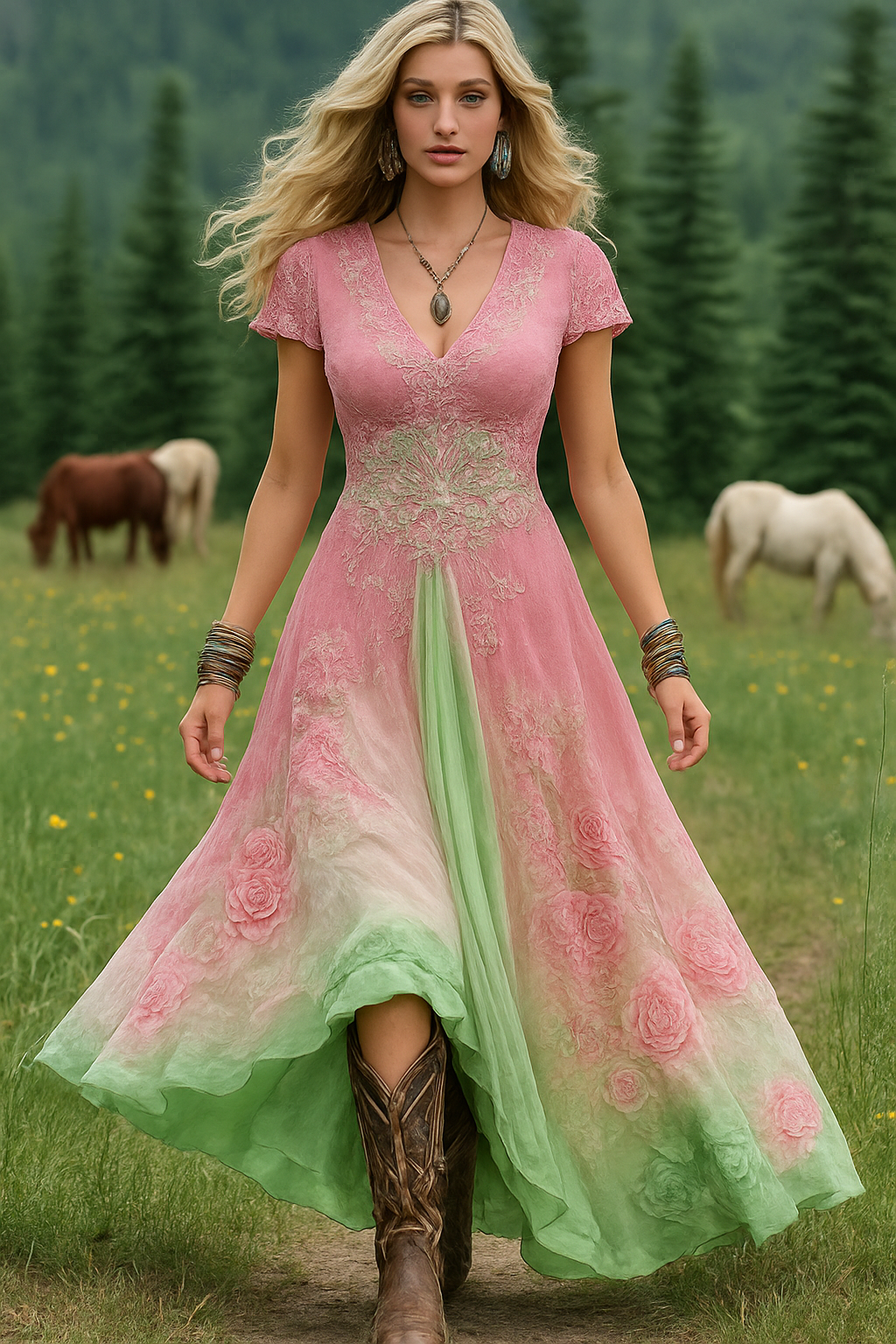 Emma – Elegant Boho Dress for Women - Image 5