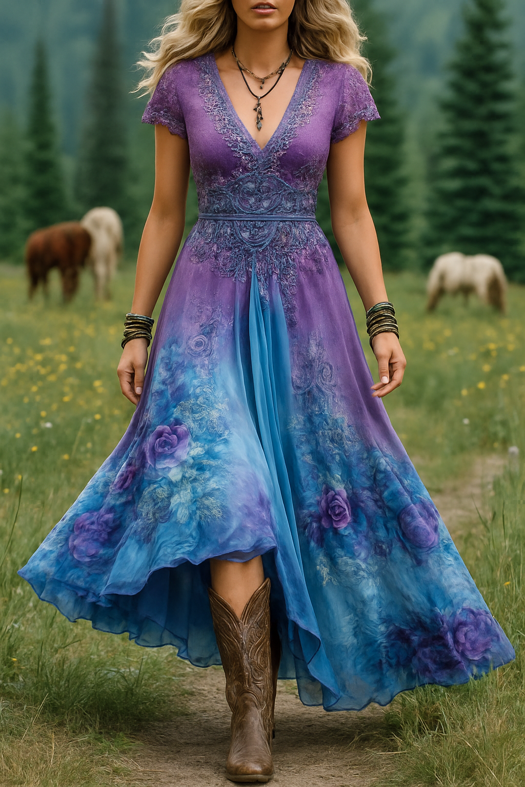 Emma – Elegant Boho Dress for Women - Image 6