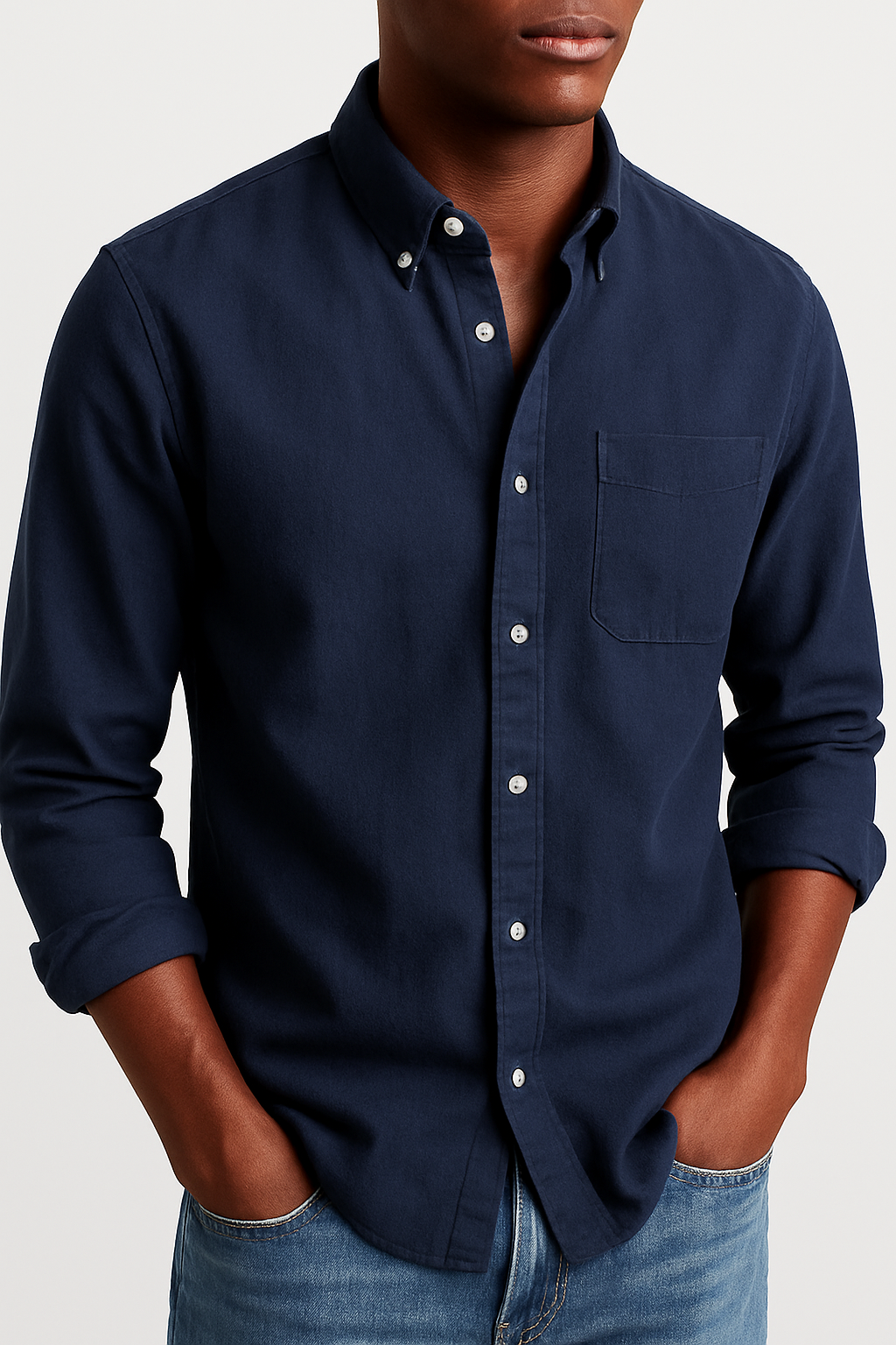 Viktor – Classic Button-Up Shirt for Men - Image 1