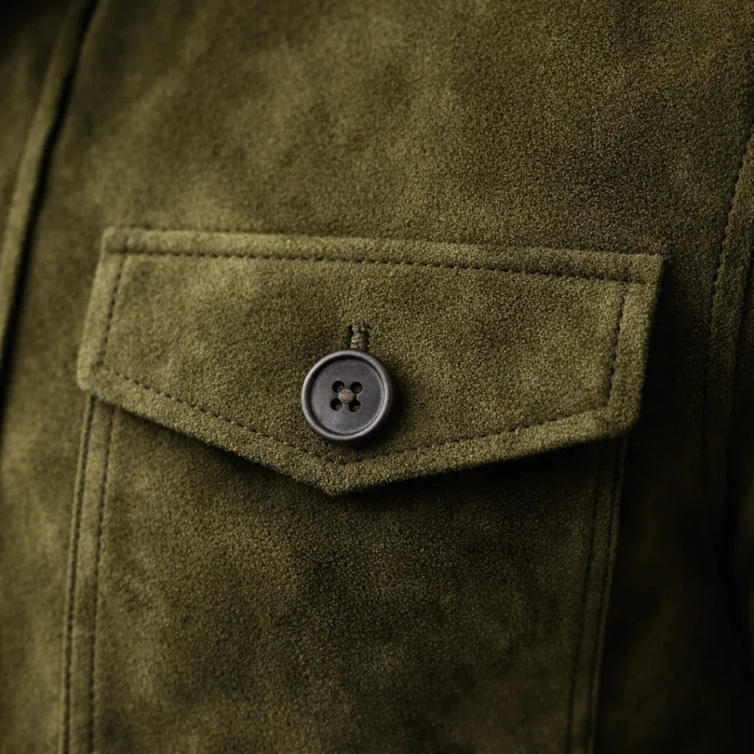 Men’s utility jacket, relaxed fit with button fastening - J&B; - 5 - London-stylehouse.com