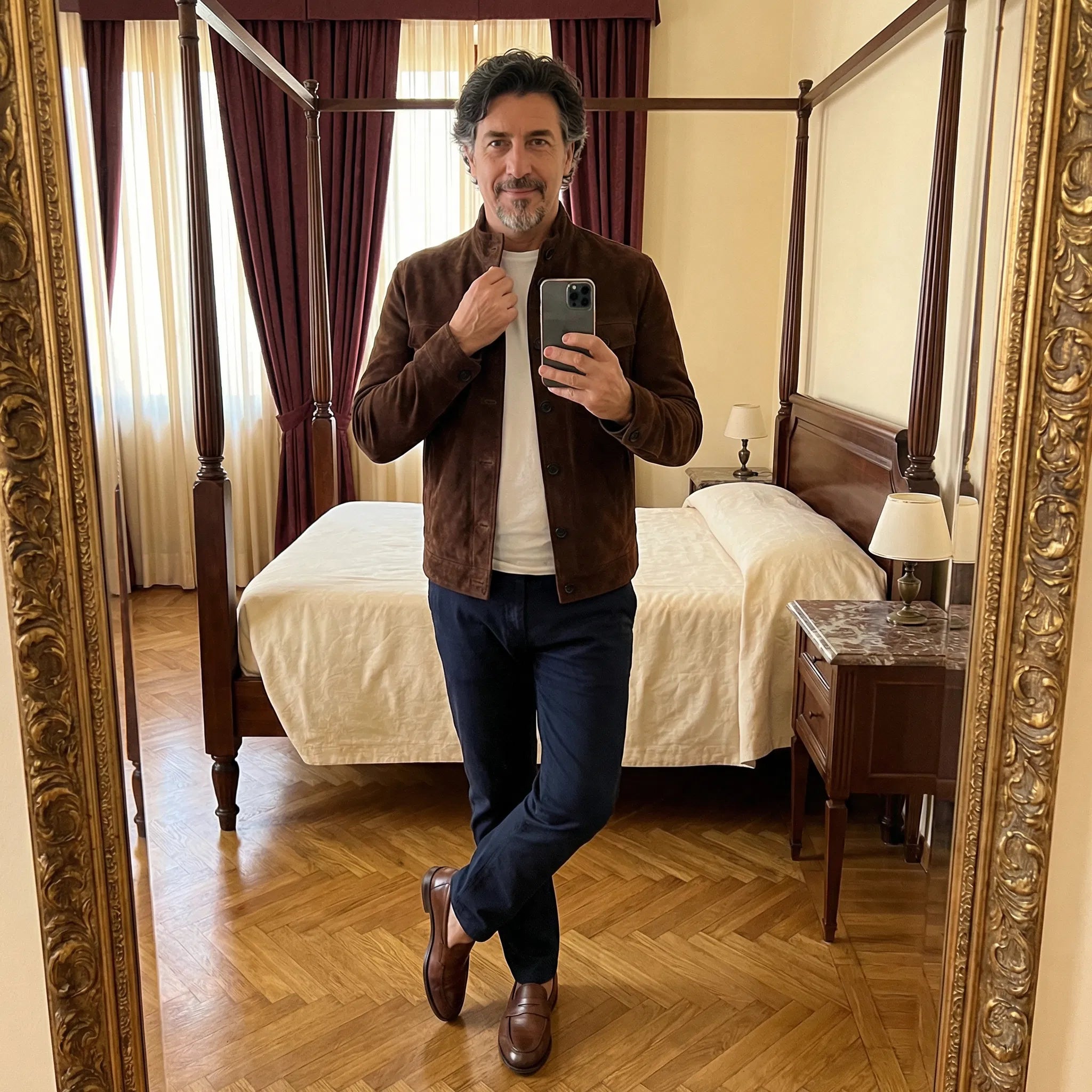 Men’s utility jacket, relaxed fit with button fastening - J&B; - 9 - London-stylehouse.com