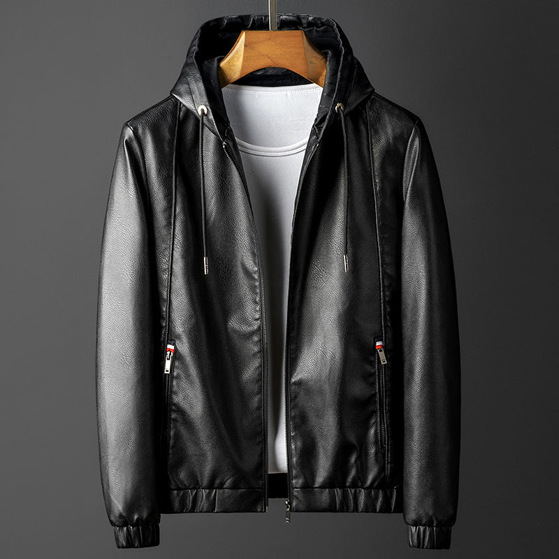 Men's hooded bomber jacket - Casual look with zip - J&B; - 5 - London-stylehouse.com