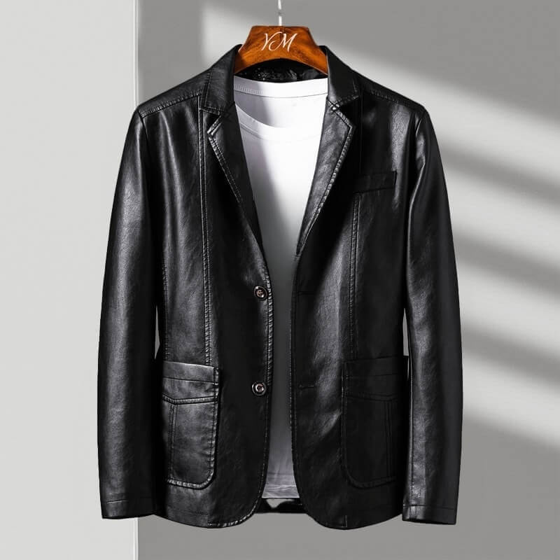 Men’s blazer with a fitted cut and drooping lapels - J&B; - 3 - London-stylehouse.com