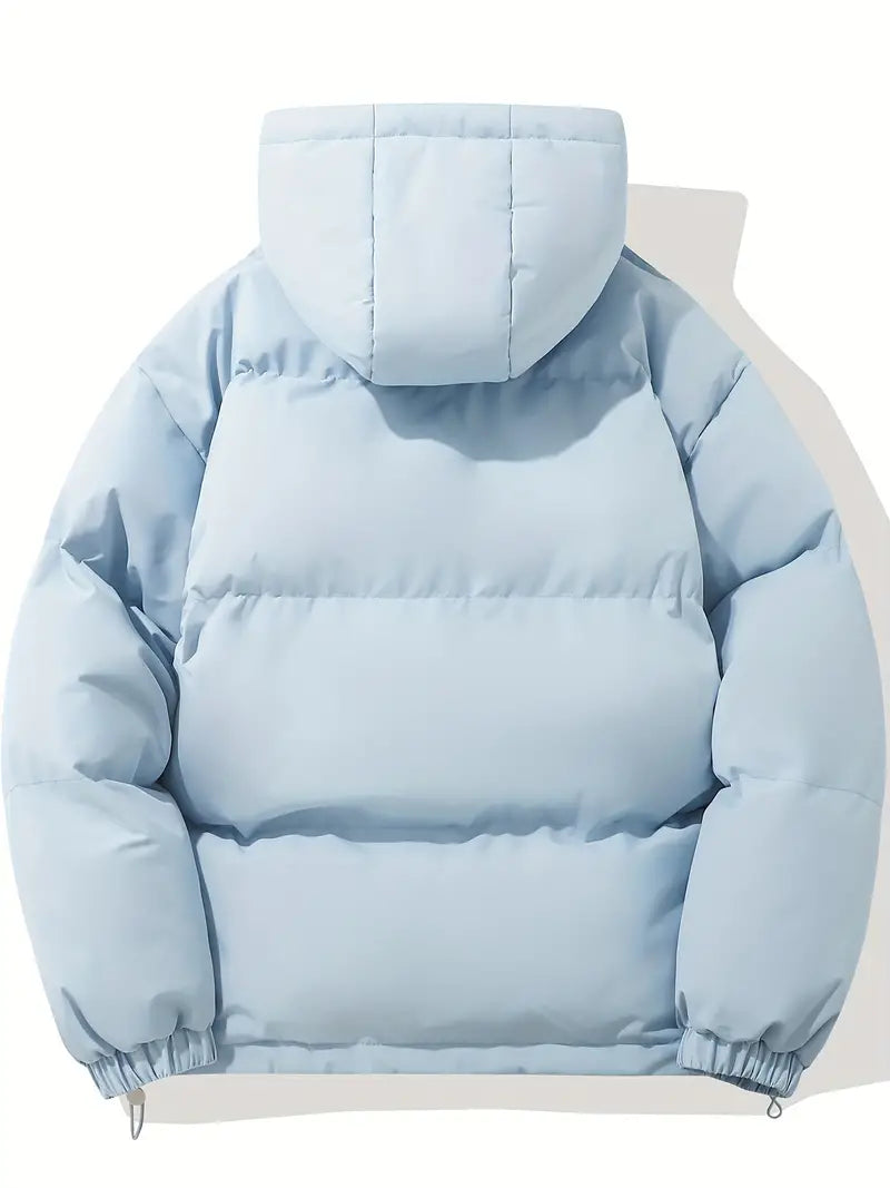 Women’s quilted jacket with hood and zip - J&B; - 4 - London-stylehouse.com