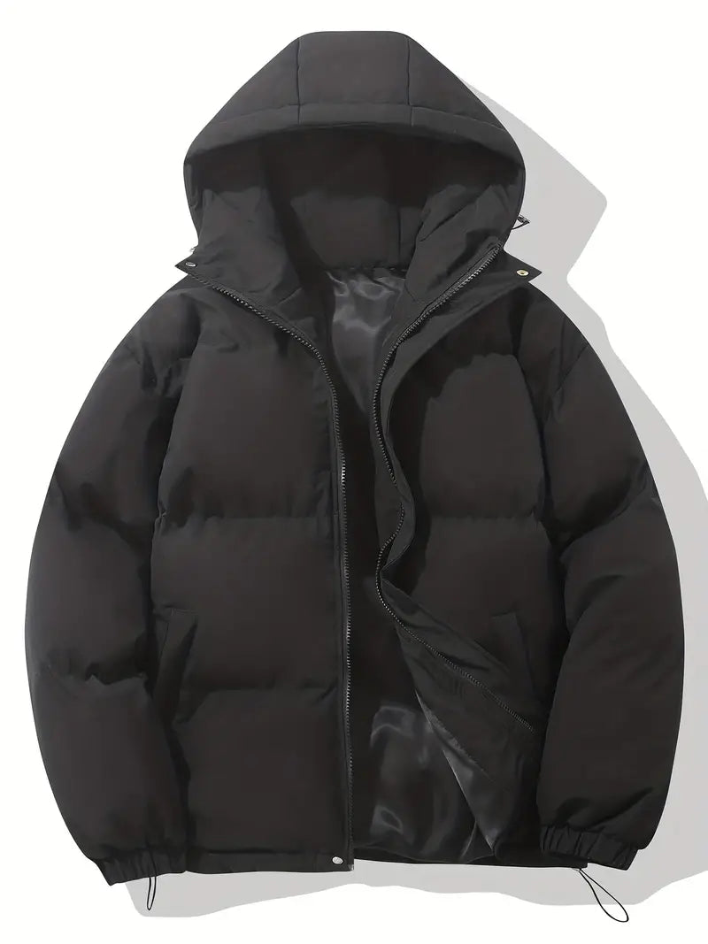 Women’s quilted jacket with hood and zip - J&B; - 8 - London-stylehouse.com