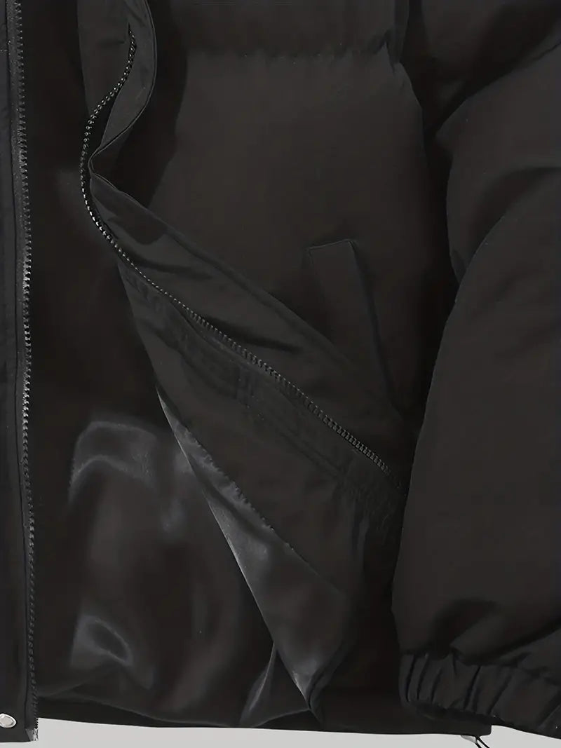 Women’s quilted jacket with hood and zip - J&B; - 14 - London-stylehouse.com