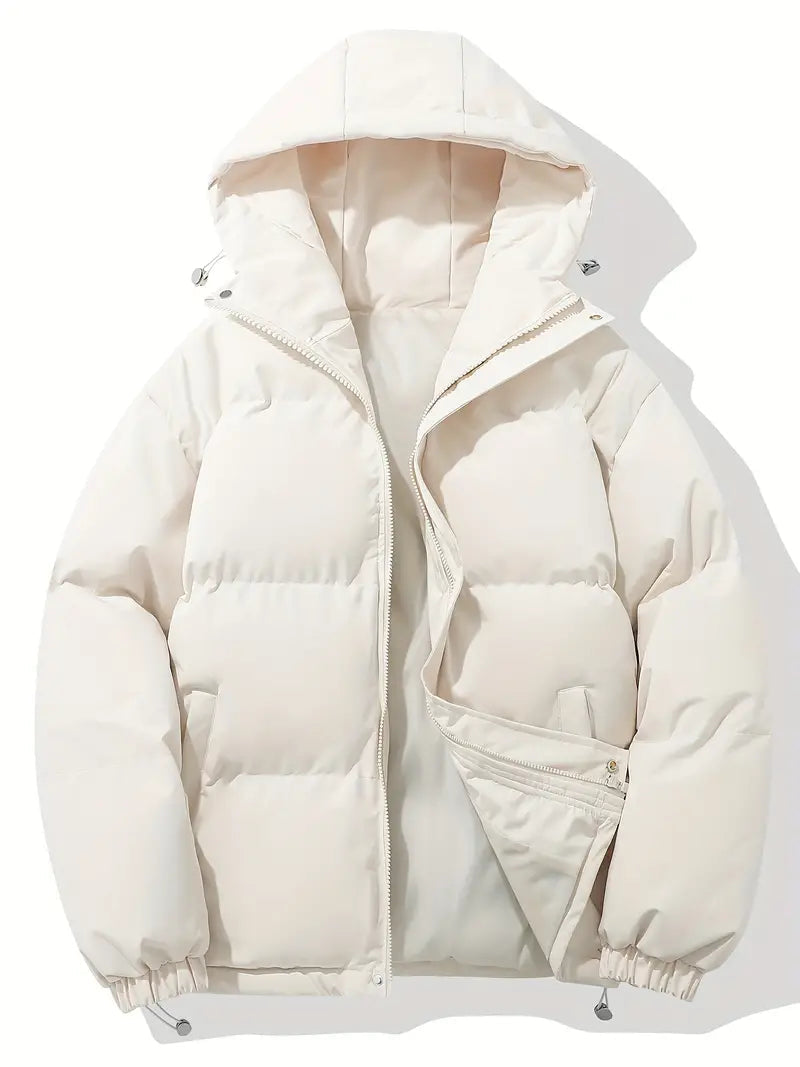 Women’s quilted jacket with hood and zip - J&B; - 15 - London-stylehouse.com