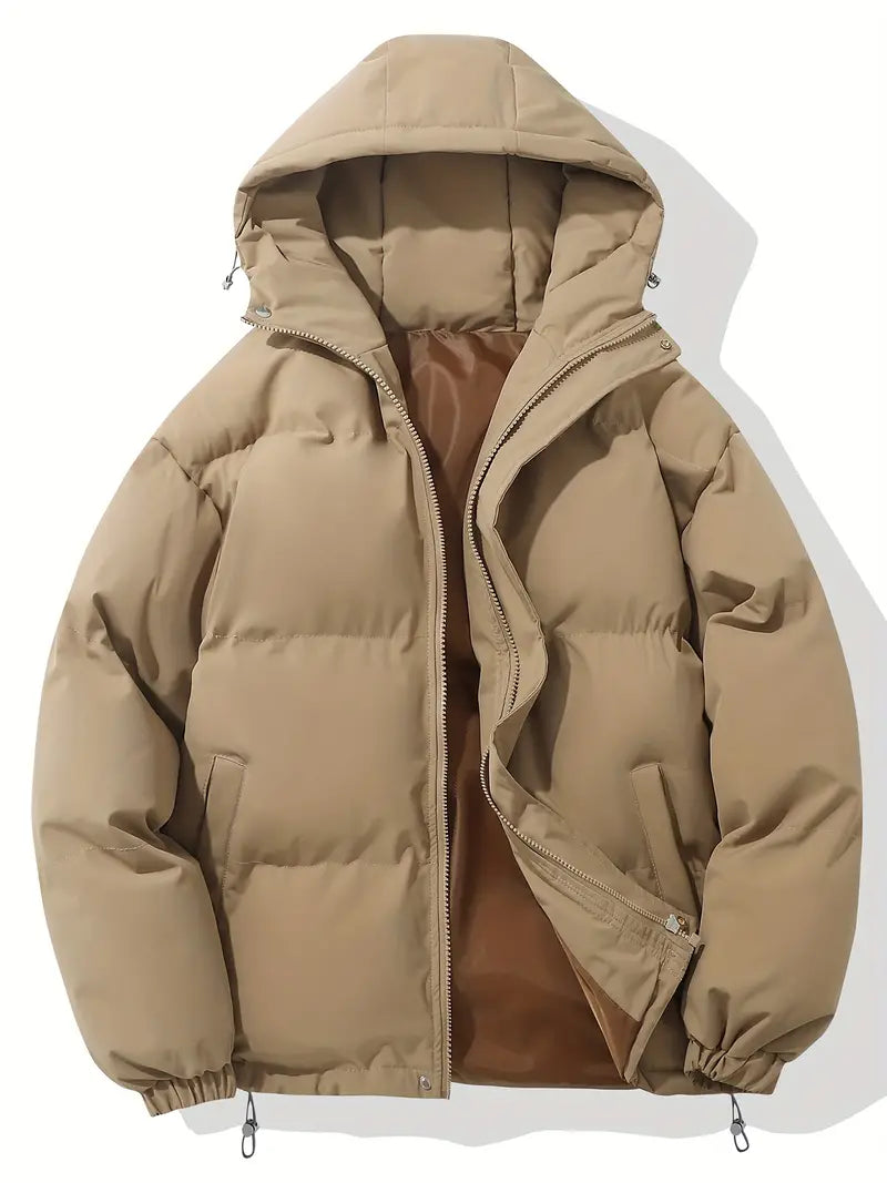 Women’s quilted jacket with hood and zip - J&B; - 22 - London-stylehouse.com