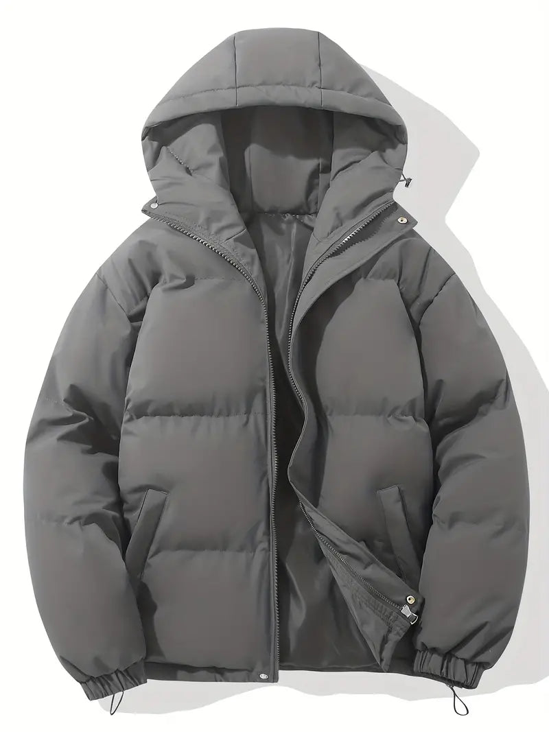 Women’s quilted jacket with hood and zip - J&B; - 24 - London-stylehouse.com