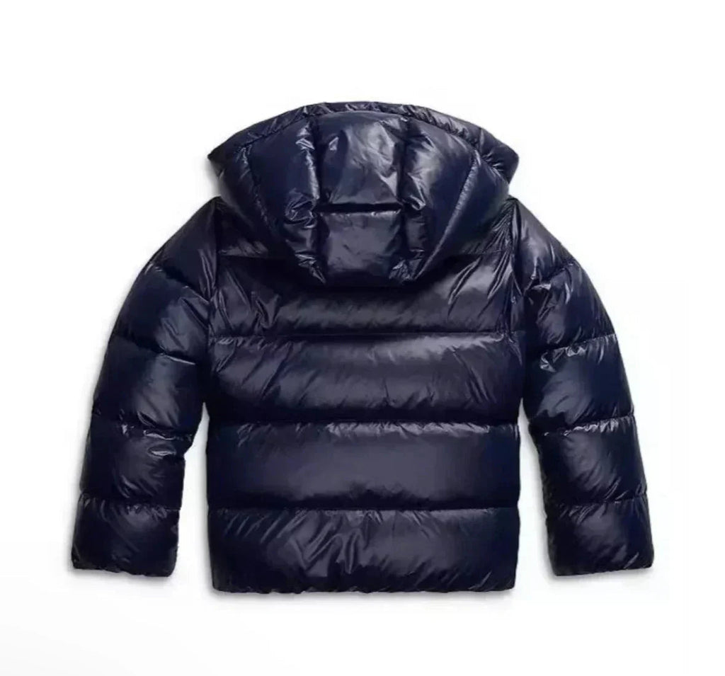 Women’s hooded down jacket with zip - J&B; - 6 - London-stylehouse.com