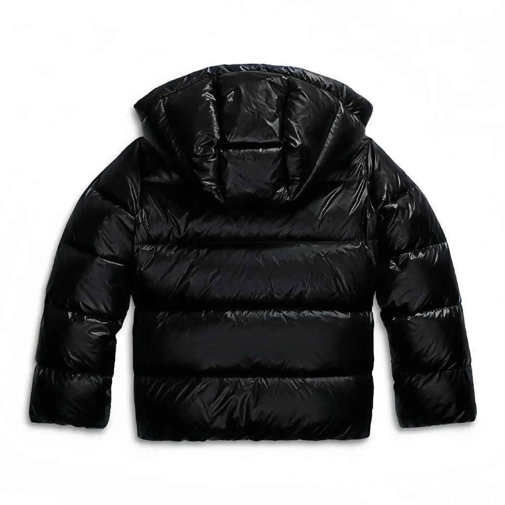Women’s hooded down jacket with zip - J&B; - 8 - London-stylehouse.com