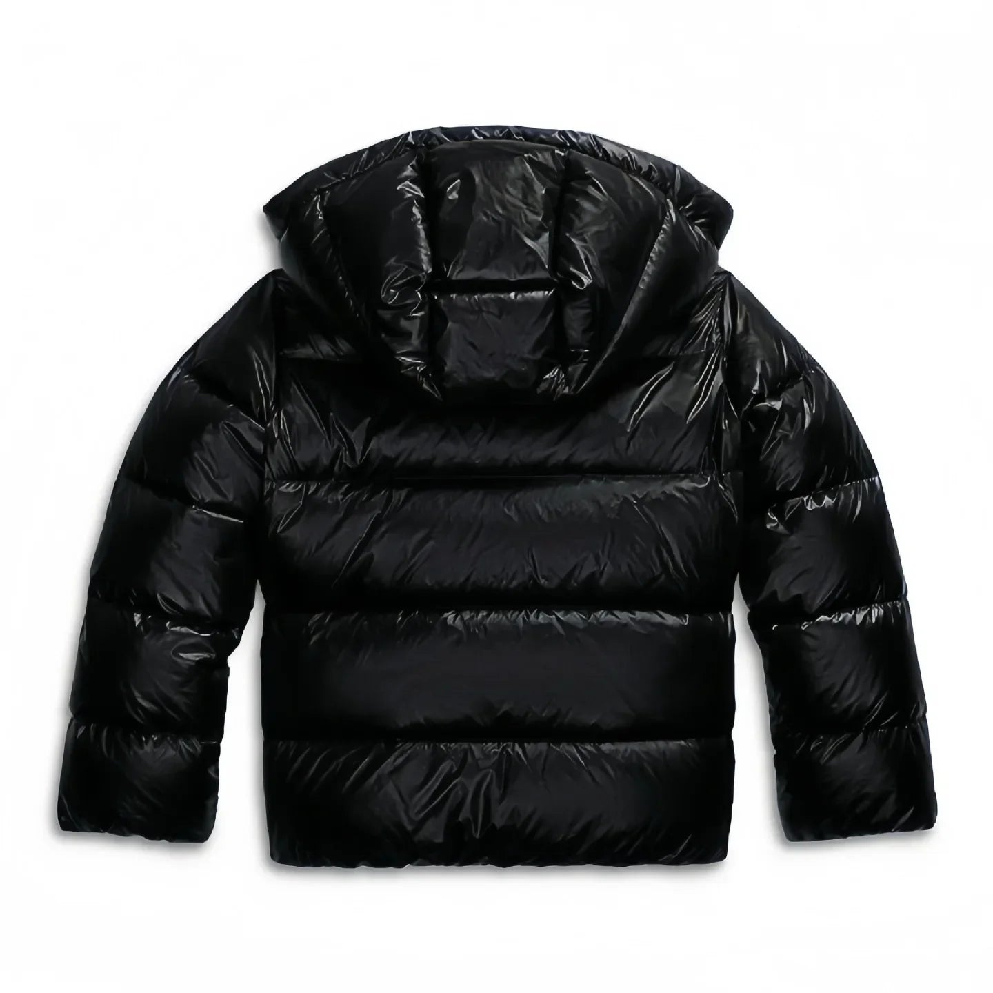 Women’s hooded down jacket with zip - J&B; - 8 - London-stylehouse.com