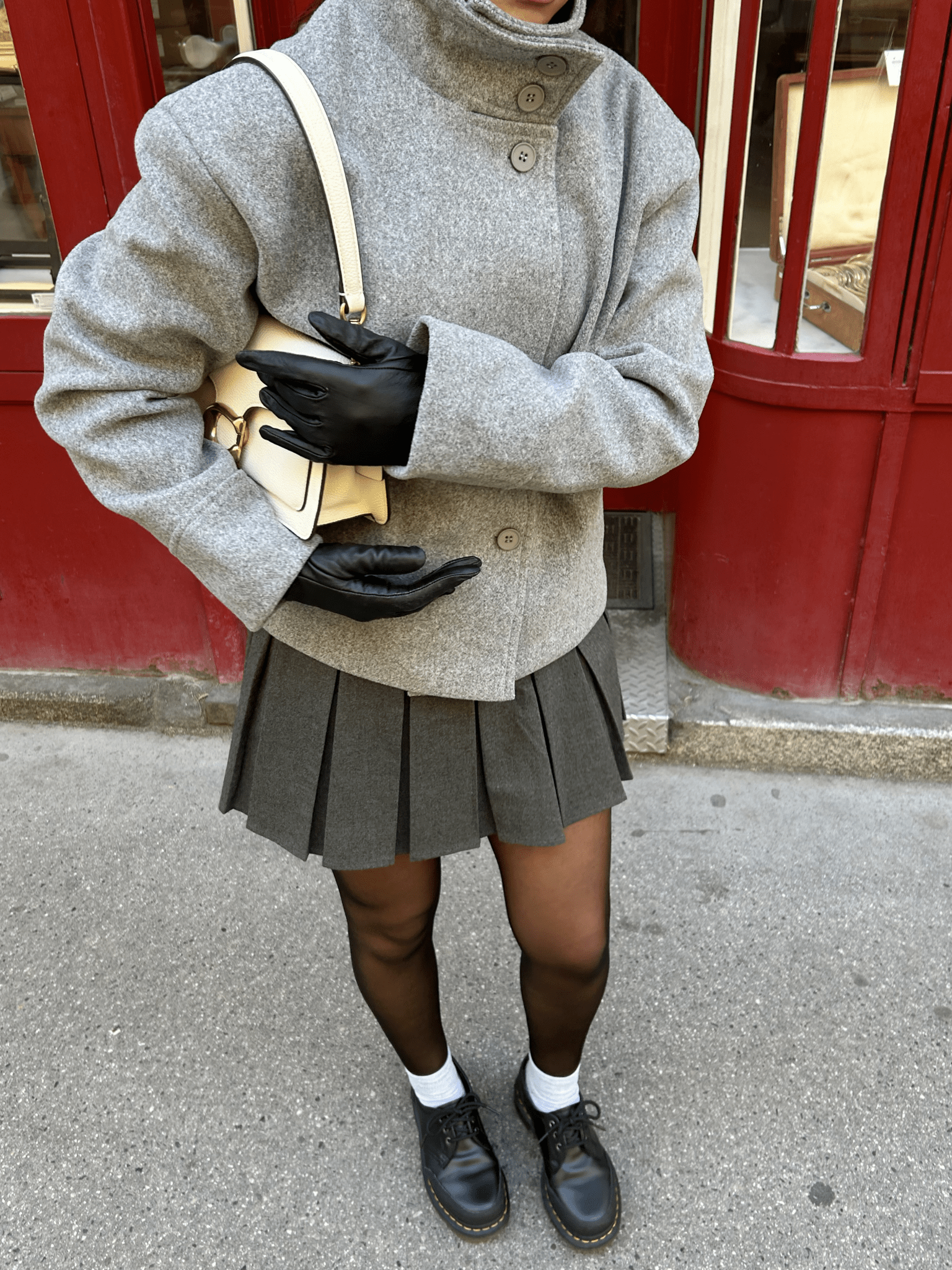 Women’s jacket with a high collar and a loose fit - J&B; - 3 - London-stylehouse.com