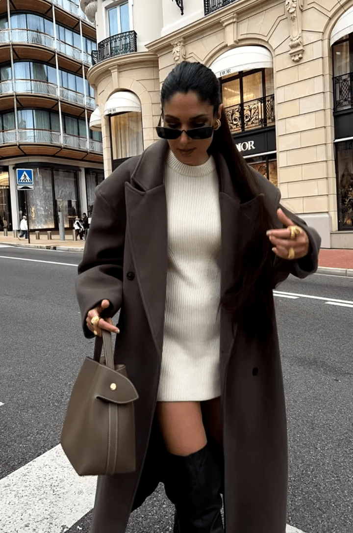 Long women’s jacket with a loose fit and wide lapels - J&B; - 9 - London-stylehouse.com