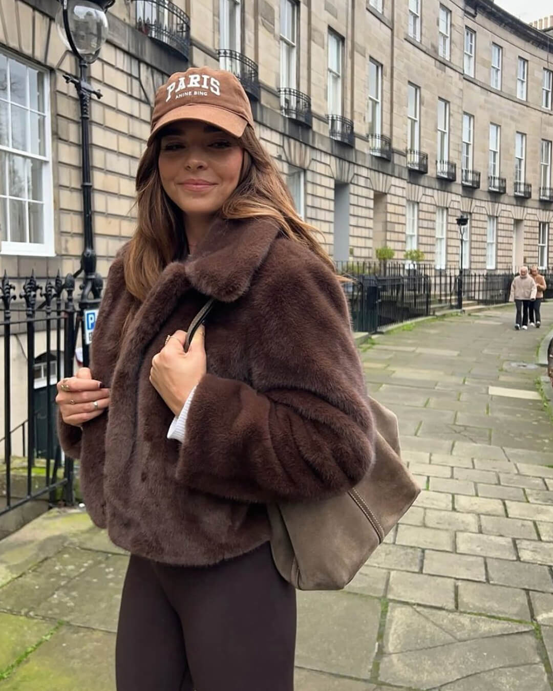 Women’s faux fur jacket, cropped, soft and elegant - J&B; - 4 - London-stylehouse.com