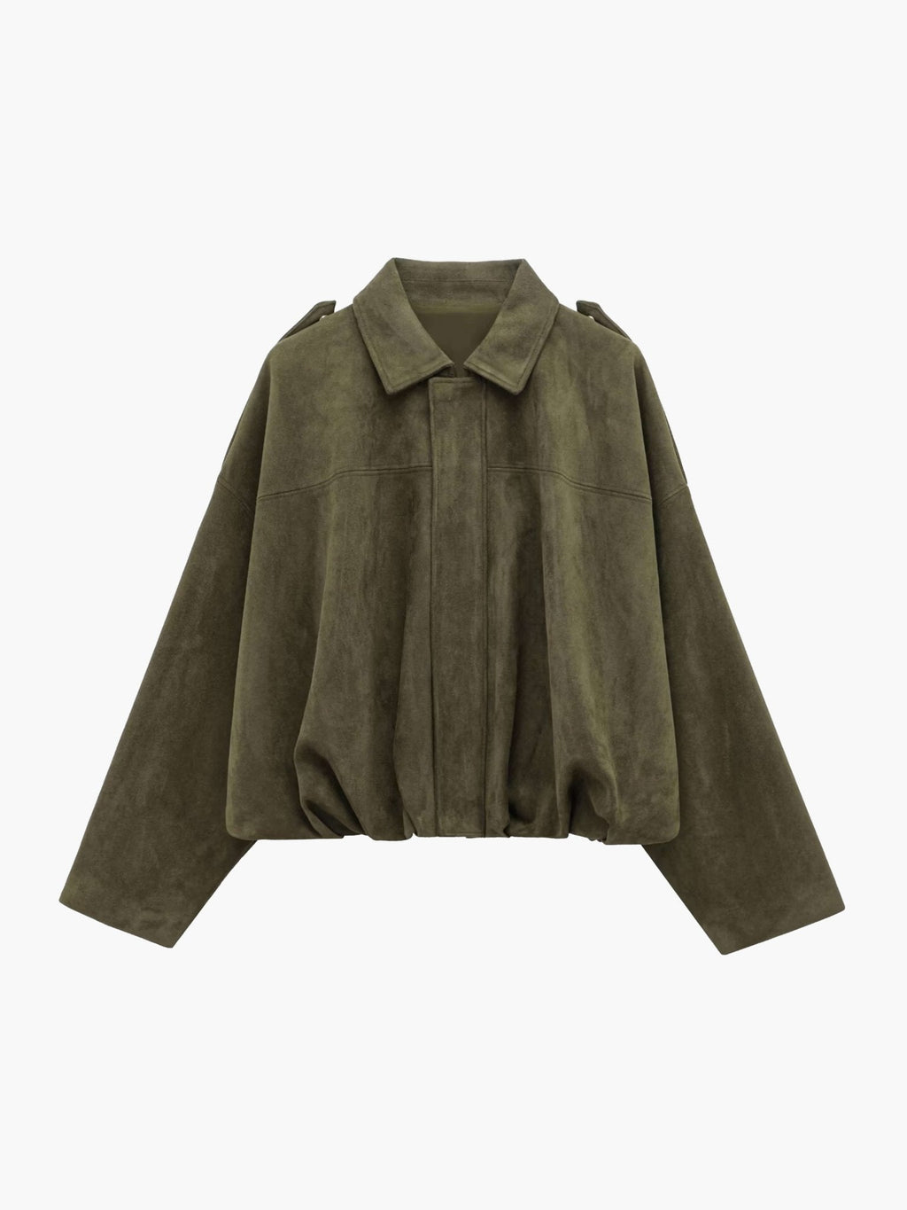 Women’s bomber jacket, oversized fit with zip - J&B; - 1 - London-stylehouse.com