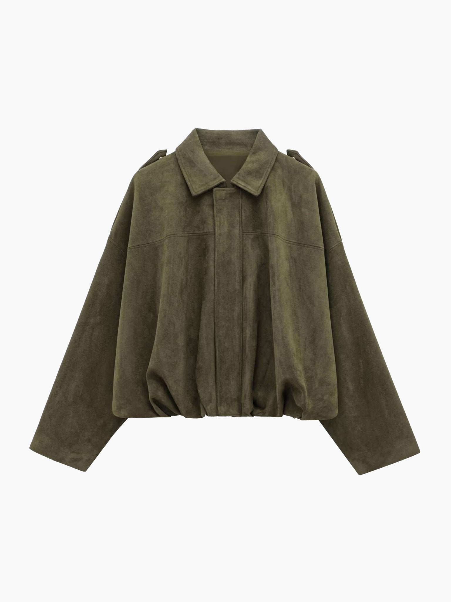 Women’s bomber jacket, oversized fit with zip - J&B; - 1 - London-stylehouse.com