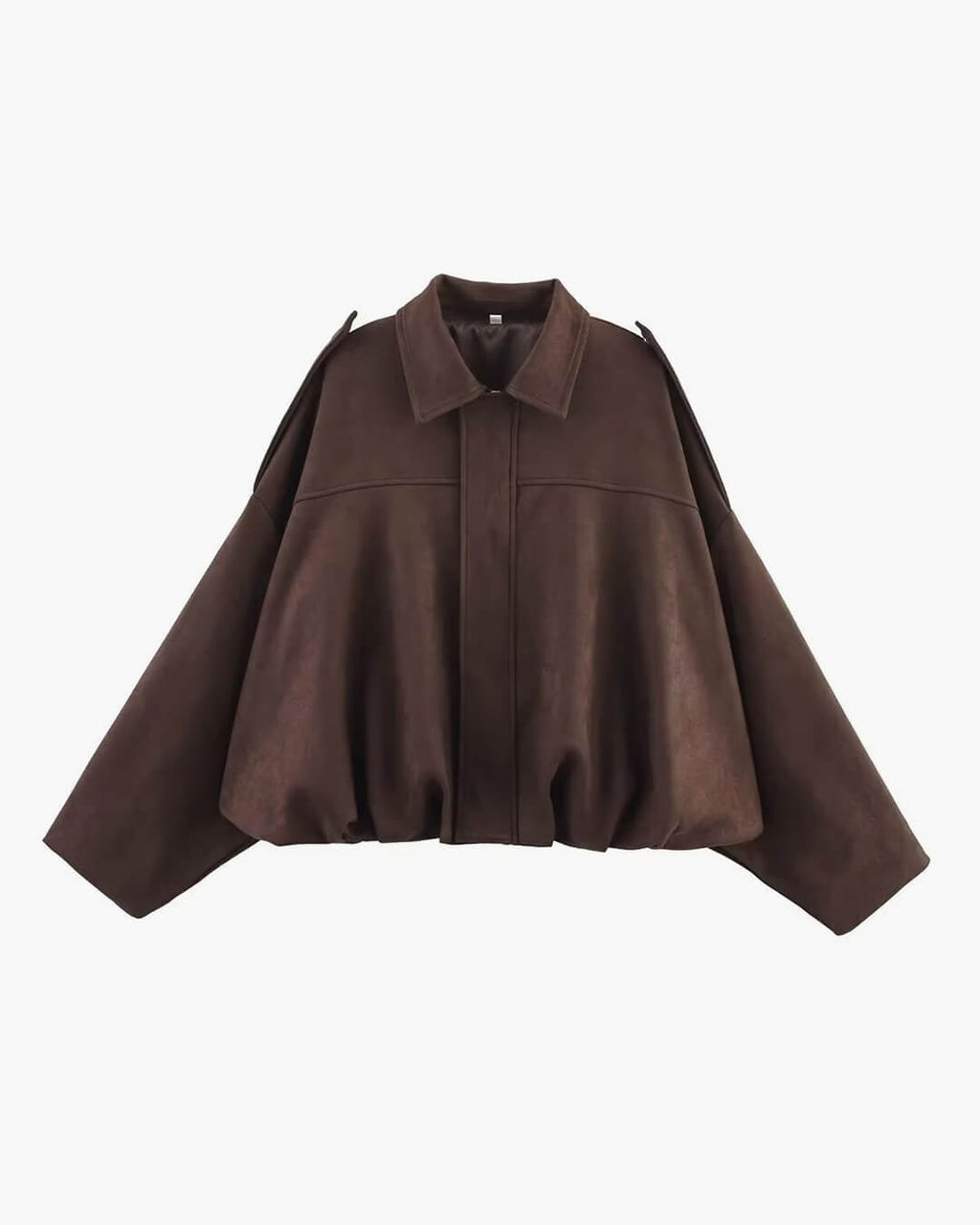 Women’s bomber jacket, oversized fit with zip - J&B; - 6 - London-stylehouse.com