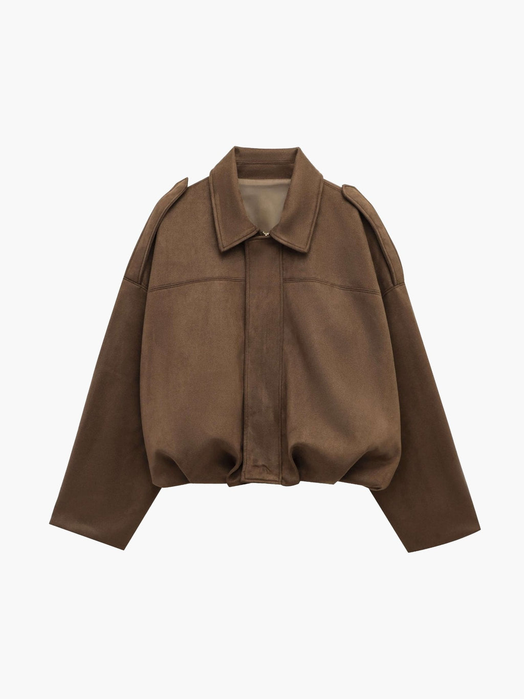 Women’s bomber jacket, oversized fit with zip - J&B; - 8 - London-stylehouse.com