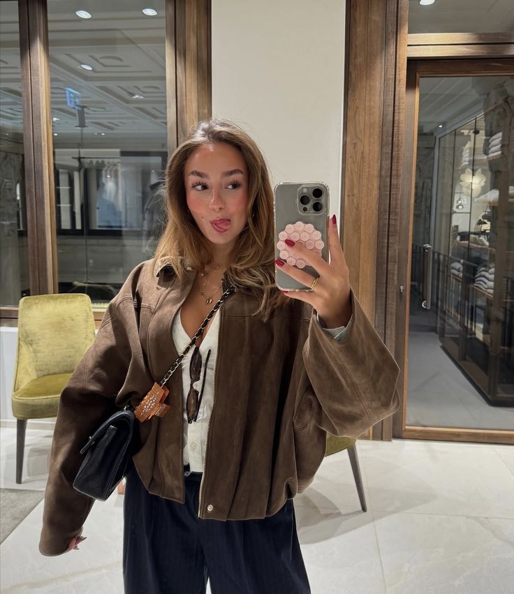 Women’s bomber jacket, oversized fit with zip - J&B; - 10 - London-stylehouse.com