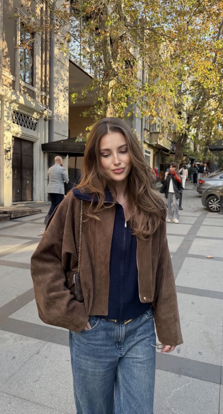 Women’s bomber jacket, oversized fit with zip - J&B; - 11 - London-stylehouse.com