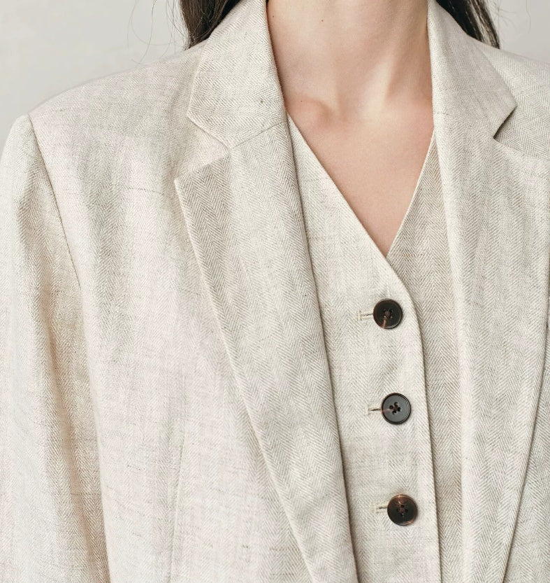 Women’s blazer in a relaxed fit with notched lapels - J&B; - 6 - London-stylehouse.com