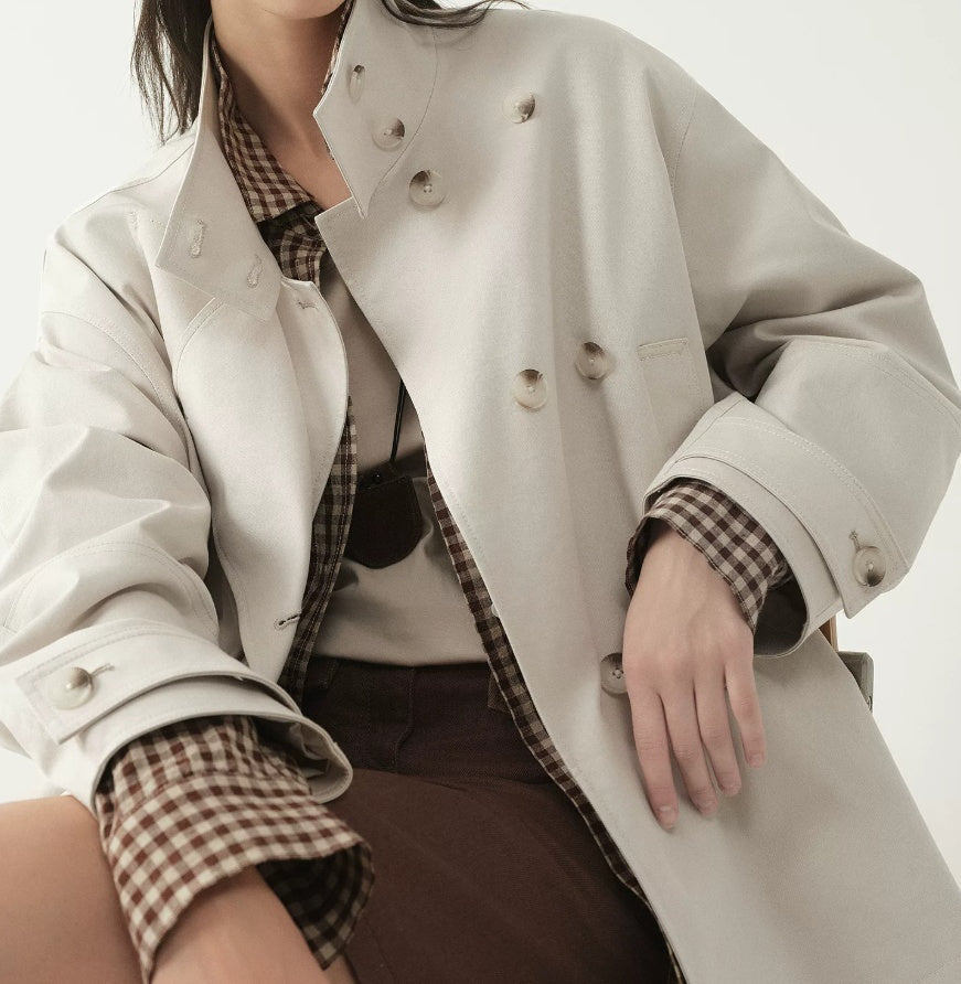 Women’s jacket with a double-breasted fastening and a relaxed fit - J&B; - 1 - London-stylehouse.com