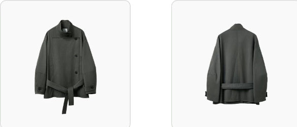 Women’s jacket with a double-breasted fastening and a relaxed fit - J&B; - 3 - London-stylehouse.com