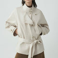Women’s jacket with a double-breasted fastening and a relaxed fit - J&B; - 4 - London-stylehouse.com