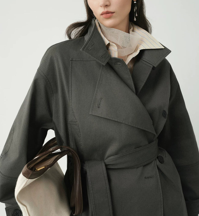 Women’s jacket with a double-breasted fastening and a relaxed fit - J&B; - 5 - London-stylehouse.com