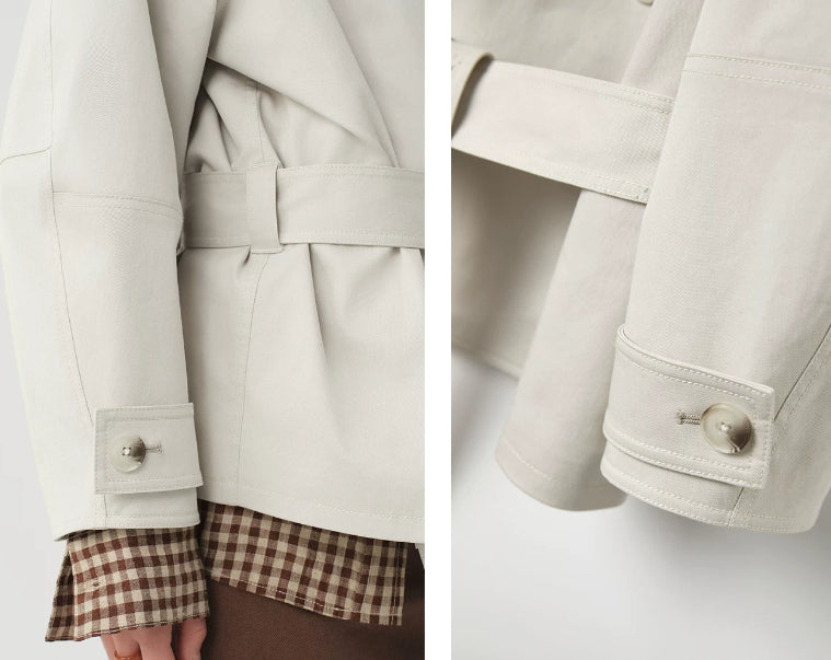 Women’s jacket with a double-breasted fastening and a relaxed fit - J&B; - 7 - London-stylehouse.com
