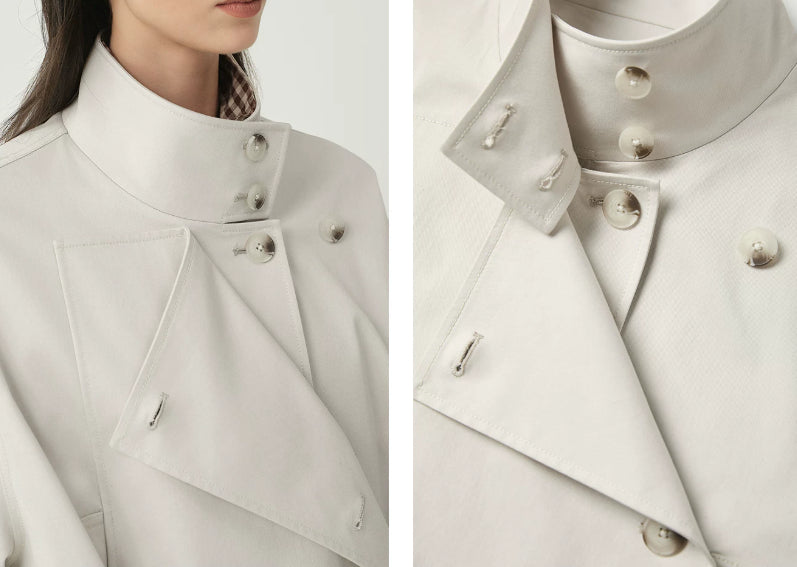Women’s jacket with a double-breasted fastening and a relaxed fit - J&B; - 9 - London-stylehouse.com