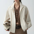 Women’s bomber jacket, relaxed fit, with a practical zip - J&B; - 1 - London-stylehouse.com