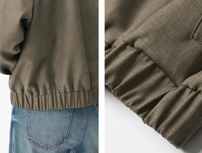 Women’s zip-up bomber jacket with a relaxed fit - J&B; - 4 - London-stylehouse.com
