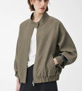 Women’s zip-up bomber jacket with a relaxed fit - J&B; - 7 - London-stylehouse.com