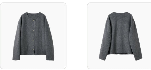 Women’s loose-fit jacket with button fastening - J&B; - 6 - London-stylehouse.com